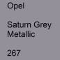 Preview: Opel, Saturn Grey Metallic, 267.